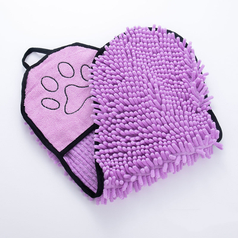 Microfiber Pet Bathrobe Towel — Super-Absorbent Quick-Dry for Dogs & Cats
