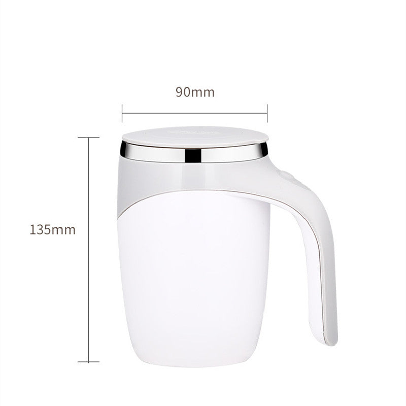 Self-Stirring Magnetic Coffee Mug — Rechargeable Auto-Mixing Cup