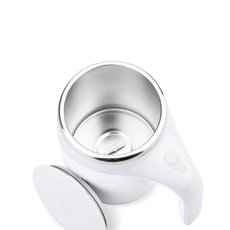 Self-Stirring Magnetic Coffee Mug — Rechargeable Auto-Mixing Cup