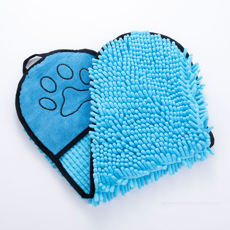 Microfiber Pet Bathrobe Towel — Super-Absorbent Quick-Dry for Dogs & Cats